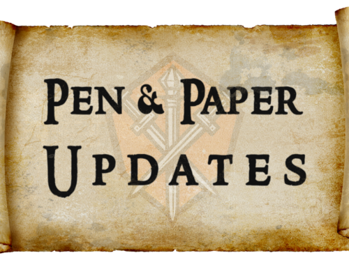 Erste Pen & Paper Termine für 2025 online!